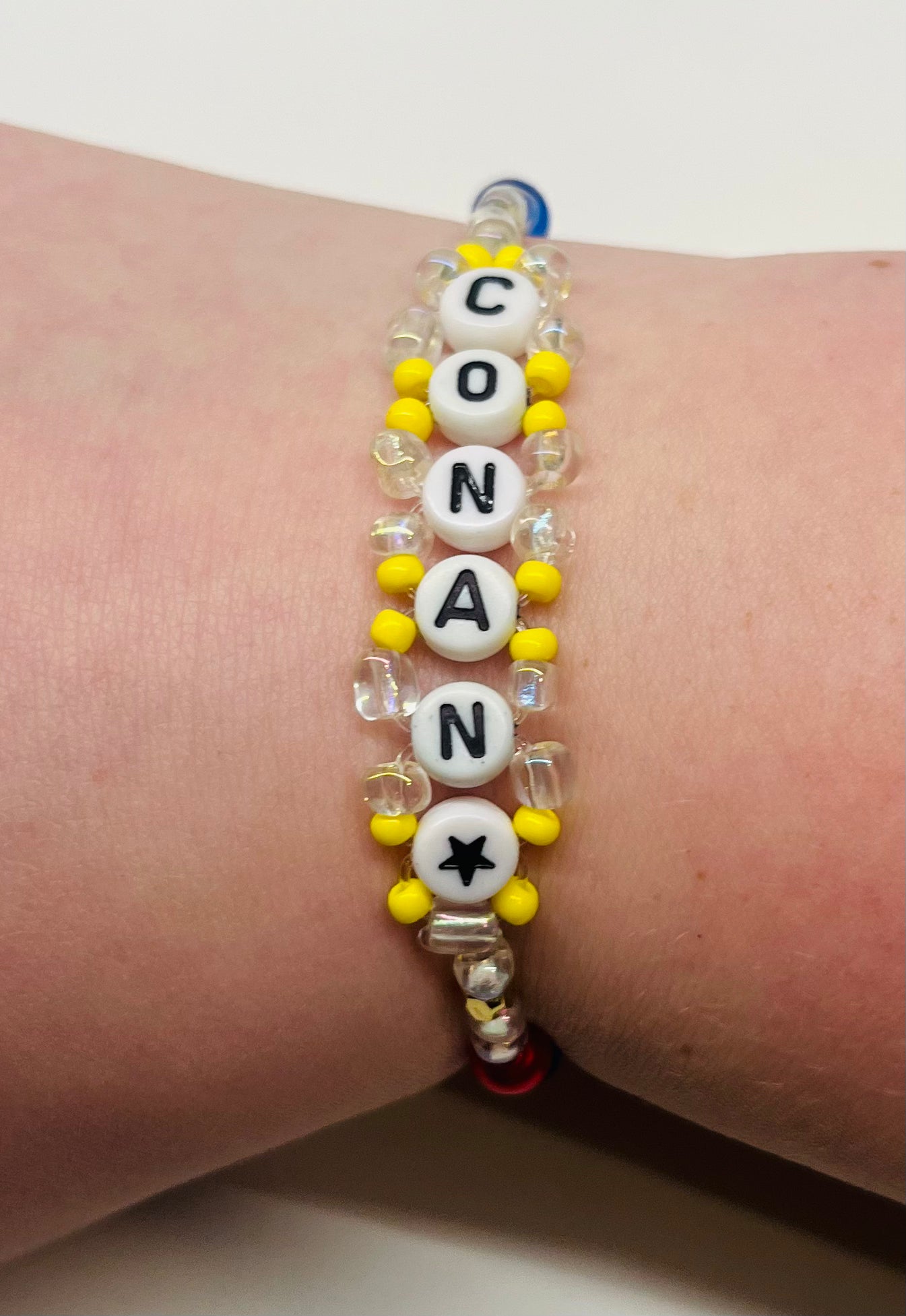 “Conan” Beaded Wavy Bracelet