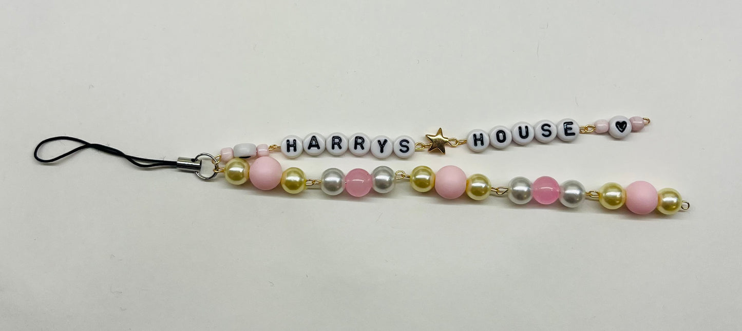 “Harry’s House” Beaded Keychain/Phone Charm