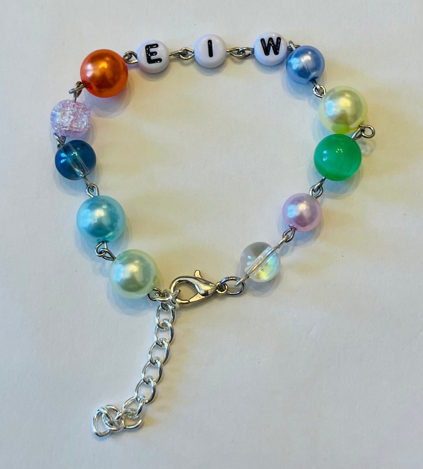 “EIW” (everything i wanted) Beaded Wire Bracelet