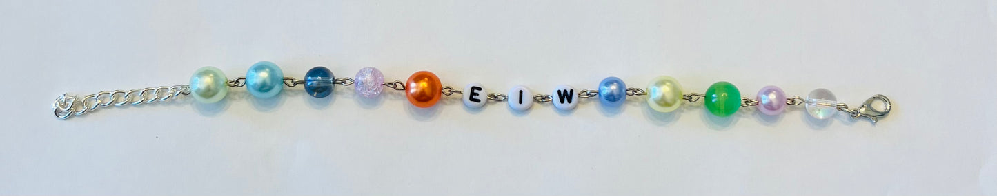 “EIW” (everything i wanted) Beaded Wire Bracelet