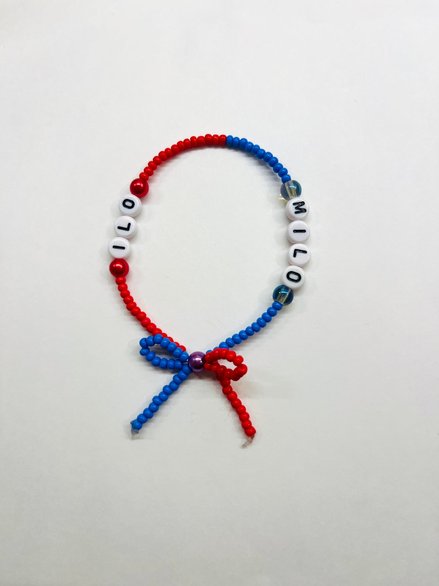 “ilomilo” Beaded Bow Bracelet