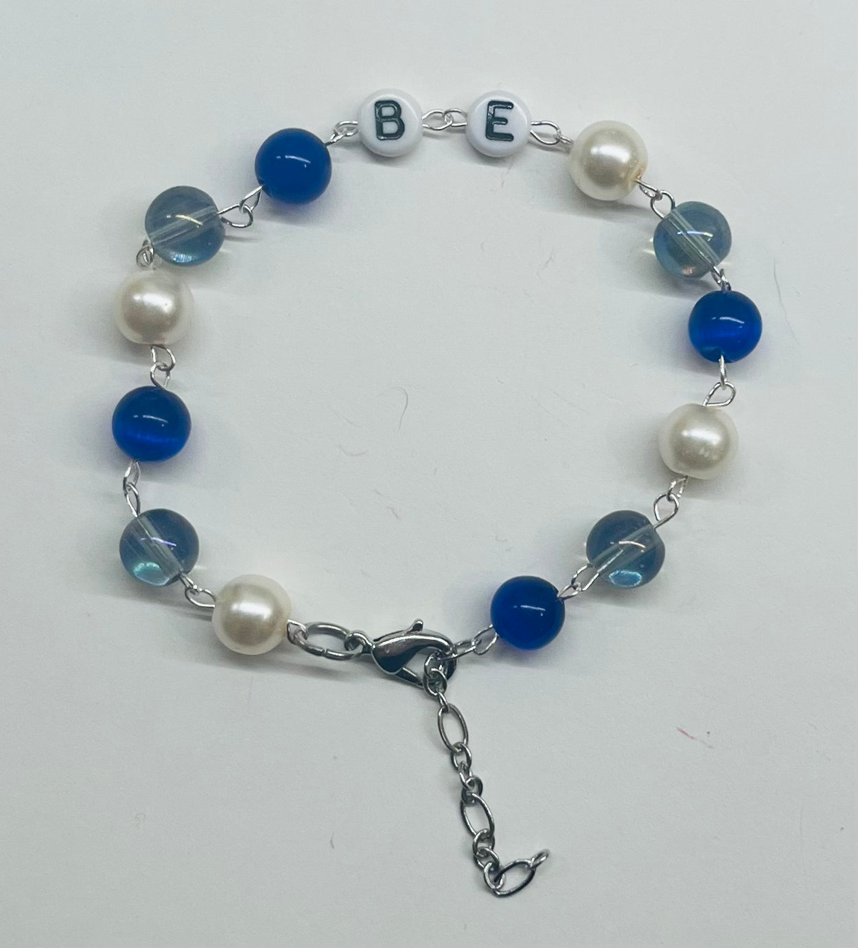 “BE” (Billie Eilish) Beaded Wire Bracelet